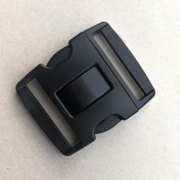 LytHarvest Tactical Belt 7 LytHarvest 2.25" Tri-Release Buckle Set, Replacement Buckle System for 2-1/4in Duty Belt, 2-Pack, Black