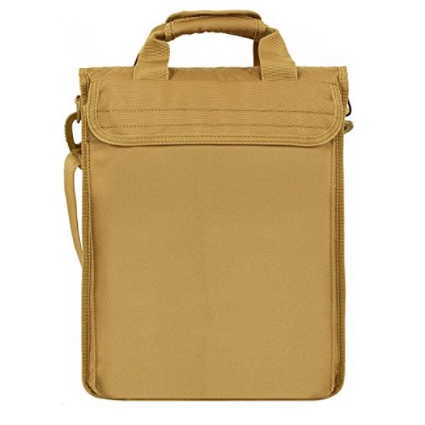 Seibertron Tactical Backpack 4 Seibertron Expandable 14" Laptop Waterproof Messenger Bag Multiple Pockets & Compartments Carry as Messenger Bags Khaki