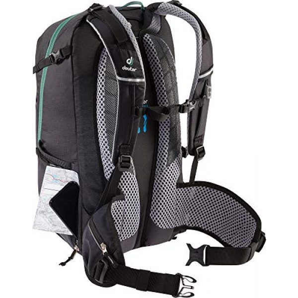 Deuter Tactical Backpack 5 Deuter Trans Alpine 24, Black, L