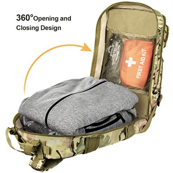 NOOLA Tactical Backpack 5 NOOLA Military Tactical Backpack Large Army 3 Day Assault Pack Molle Bag Rucksack