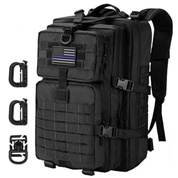 Hannibal Tactical Tactical Backpack 1 Hannibal Tactical MOLLE Assault Pack, Tactical Backpack Military Army Camping Rucksack, 3-Day Pack