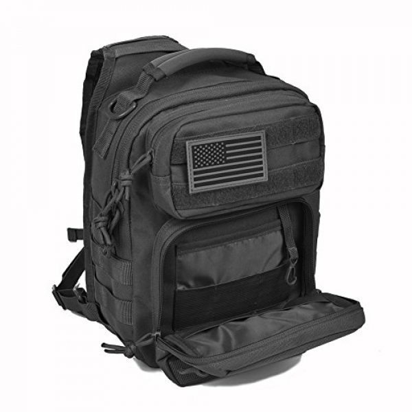 REEBOW GEAR Tactical Backpack 3 REEBOW GEAR Tactical Sling Bag Pack Military Rover Shoulder Sling Backpack Small