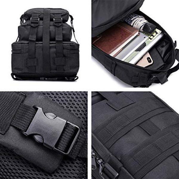 SZYT Tactical Backpack 6 SZYT Military Tactical Backpack Daypack Bag for Hiking Camping Outdoor Sport
