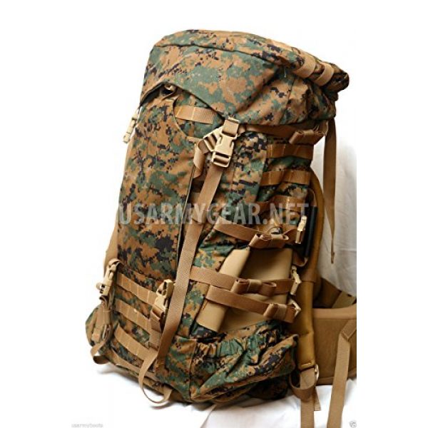 Propper Industries Tactical Backpack 5 Usmc Gen 2 Marpat Tan Woodland Ilbe Main Pack with Lid Belt Complete Arcyteryx