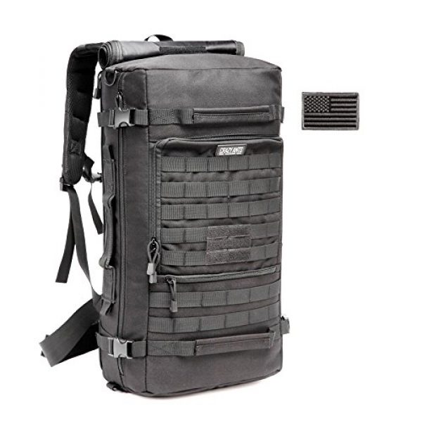 CRAZY ANTS Tactical Backpack 1 CRAZY ANTS Military Tactical Backpack Hiking Camping Shoulder Bag Upgraded Version