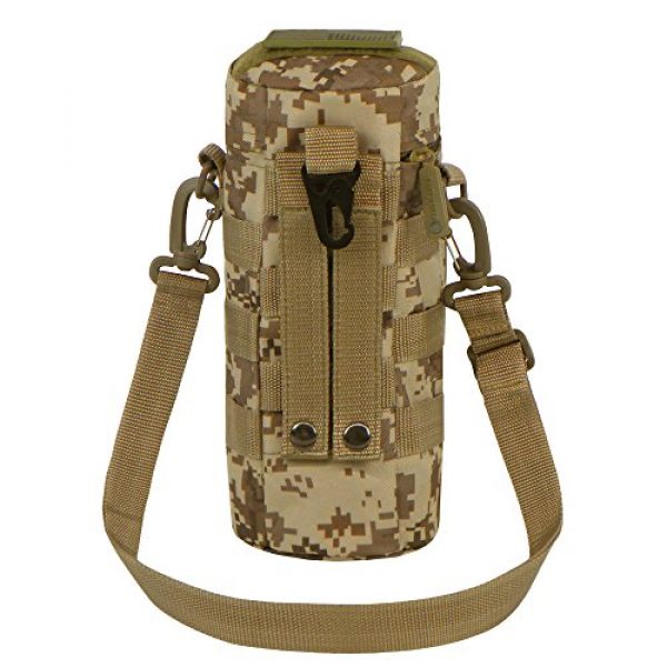 East West U.S.A Tactical Backpack 3 East West U.S.A RTC521 Tactical Water Bottle Pouch Military Molle Pack Gear Waist Back Pack