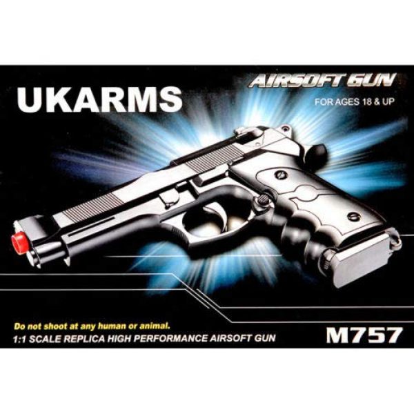UKARMS Airsoft Pistol 3 UKARMS air Soft gun-m757(Airsoft Gun)