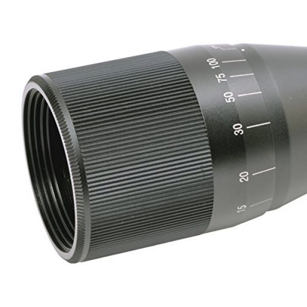 Hammers Rifle Scope 3 Hammers Mil-Dot Rifle Scope 3-9x40 AO Parallax Adjustable Objective with 22 Dovetail Rings