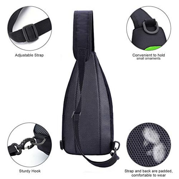 Y&R Direct Tactical Backpack 5 Y&R Direct 14 Colors Lightweight Sling Backpack Sling Bag Travel Hiking Small Backpack for Women Men Kids Gifts