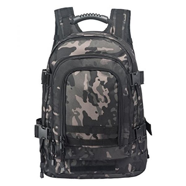 ARMYCAMO Tactical Backpack 2 ARMYCAMO Expandable Backpack 39L-64L Large Military Tactical Bug Out Bag Daypack
