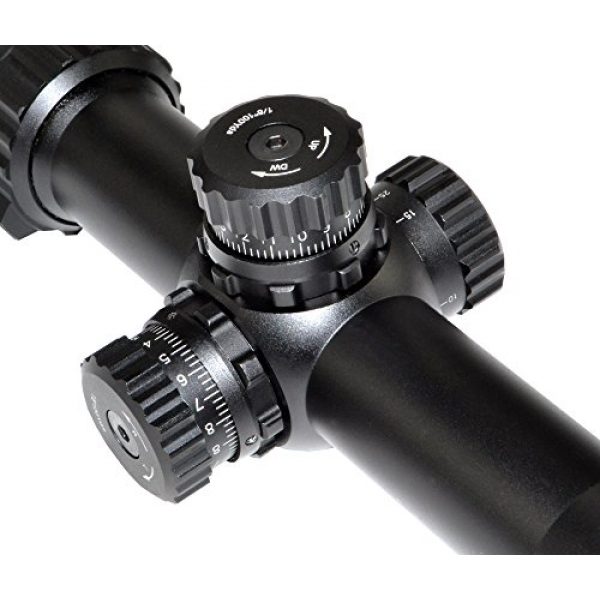 Eastvale Rifle Scope 7 Eastvale 4-16x56SPA Hunting Rifle Scope with Fully-Coated Wire Mil-Dot Red, Green and Blue Illuminated Reticle