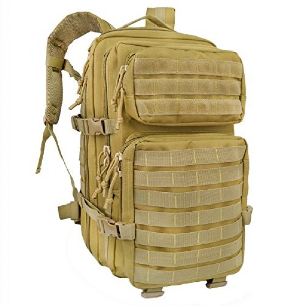 WEDO Tactical Backpack 1 Tactical Backpack for Men, Large Black Military Army Molle Bag Tactical Backpacks