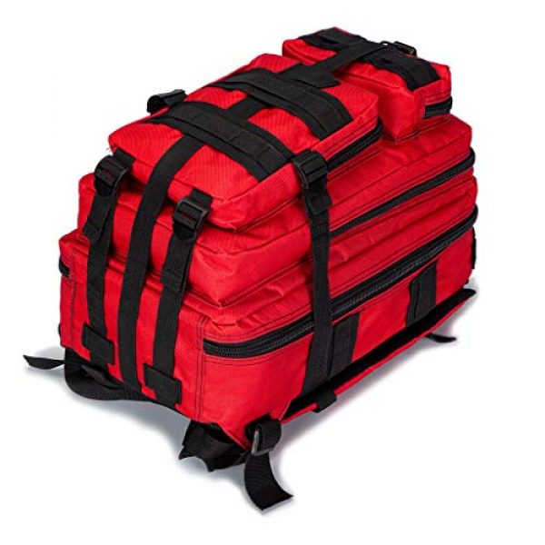 Jipemtra Tactical Backpack 2 Jipemtra Tactical First Aid Bag MOLLE EMT IFAK Backpack Trauma First Aid Responder Medical Backpack Utility Bag Military Tactical Rucksack Emergency