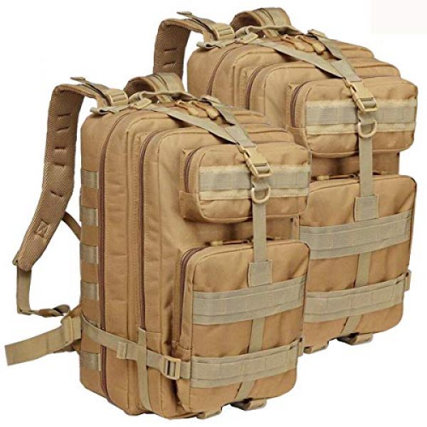ATBP Tactical Backpack 1 ATBP Tactical Rucksack Backpack Military Hunting Hiking Daypack Large Army Molle Backpack