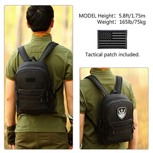 ArcEnCiel Tactical Backpack 2 ArcEnCiel Kid's Tactical Backpack with Patch