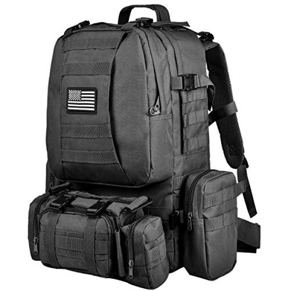 NOOLA Tactical Backpack 1 NOOLA Tactical Military Backpack Army Assault Pack Molle Bag Built-up Rucksack