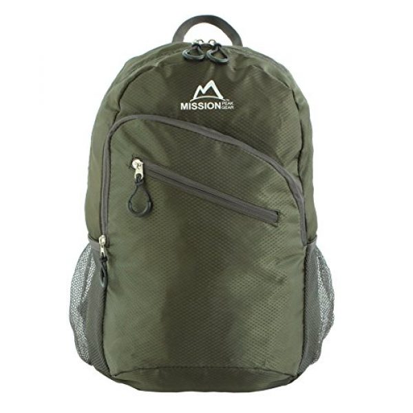Mission Peak Gear Tactical Backpack 3 Mission Peak Gear Lite 1800 Foldable Packable Hiking Backpack Daypack, Ultra Lightweight, Durable Light Backpack, Camping, Outdoor, Travel, Biking, School, Carry On Backpack
