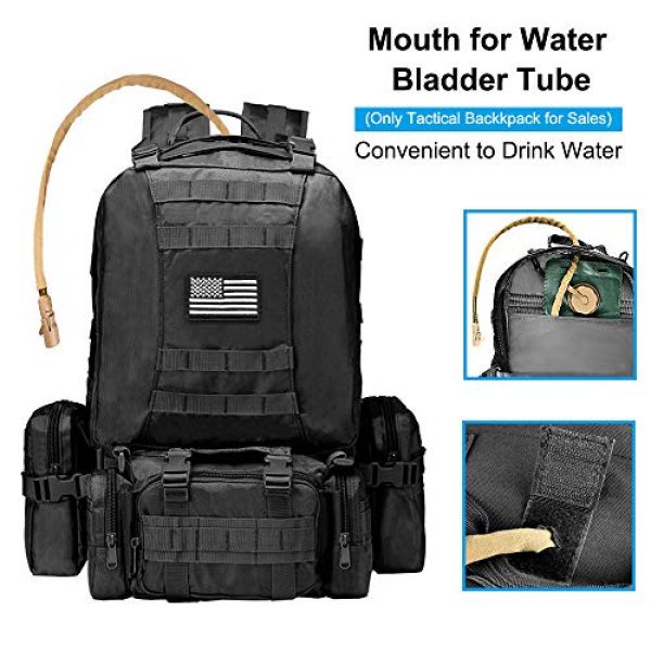 NOOLA Tactical Backpack 3 NOOLA Tactical Military Backpack Army Assault Pack Molle Bag Built-up Rucksack