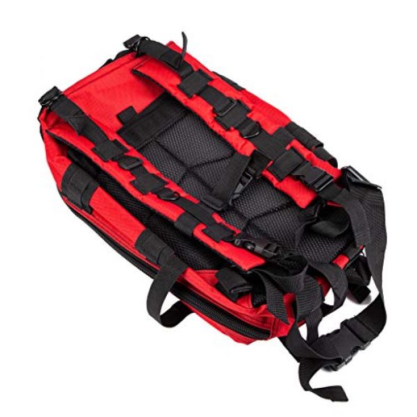 Jipemtra Tactical Backpack 4 Jipemtra Tactical First Aid Bag MOLLE EMT IFAK Backpack Trauma First Aid Responder Medical Backpack Utility Bag Military Tactical Rucksack Emergency