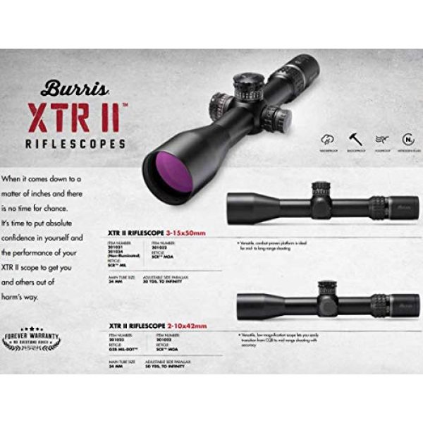Burris Optics Rifle Scope 3 Burris Xtreme Tactical Precision Rifle Scope