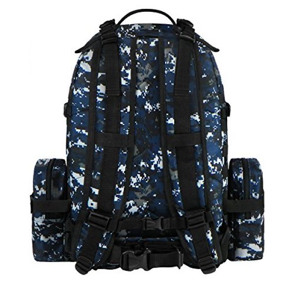 East West U.S.A Tactical Backpack 3 East West U.S.A RTC505 Tactical Molle Military Rucksacks Assault Combat Trekking Bag