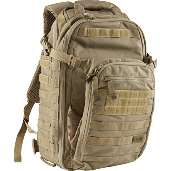 5.11 Tactical Backpack 3 5.11 Tactical All Hazards Prime Backpack, 29 Liters Capacity, Laptop Compartment, Style 56997, Sandstone