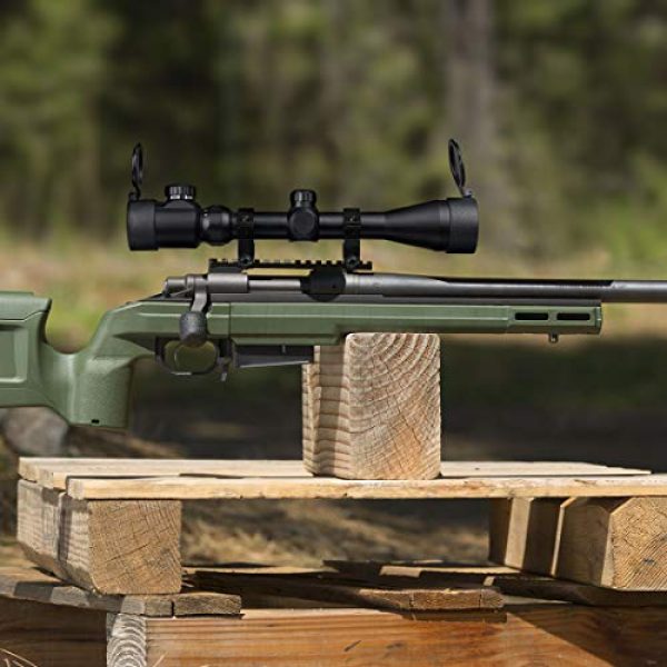 TW TWOD Rifle Scope 7 Twod 3-9x40mm Rifle Scope w/BDC Illuminated Reticle Rifle Scope