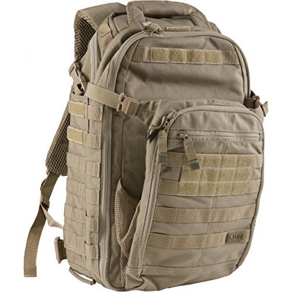 5.11 Tactical Backpack 6 5.11 Tactical All Hazards Prime Backpack, 29 Liters Capacity, Laptop Compartment, Style 56997, Sandstone