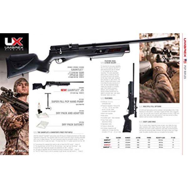 Umarex Air Rifle 6 Umarex Gauntlet PCP Pellet Gun Air Rifle