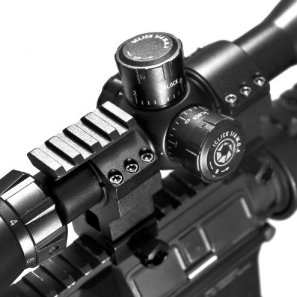 BARSKA Rifle Scope 3 BARSKA Tactical Riflescope Rings (30mm High)
