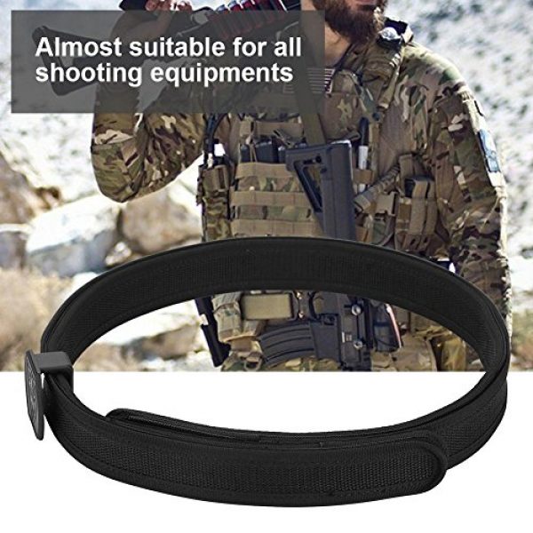 Dilwe Tactical Belt 5 Dilwe Tactical Waist Belt, High Strength Tactical Rigger Belt for Shooting Hunting Games