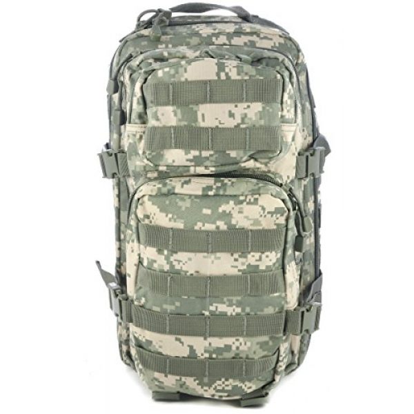 Mil-Tec Tactical Backpack 2 Mil-Tec Military Army Patrol Molle Assault Pack Tactical Combat Rucksack Backpack Bag 20L ACU Digital Camo