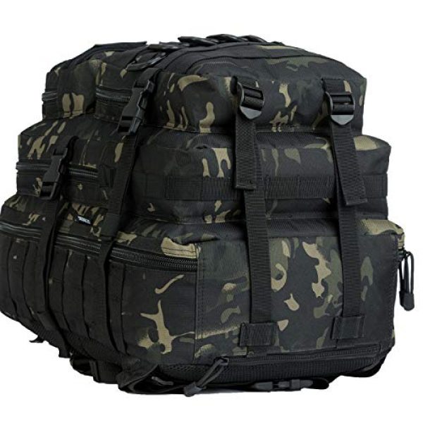 GZ XINXING Tactical Backpack 4 GZ XINXING 43L Large 3 day Molle Assault Pack Military Tactical Army Backpack Bug Out Bag Rucksack Daypack
