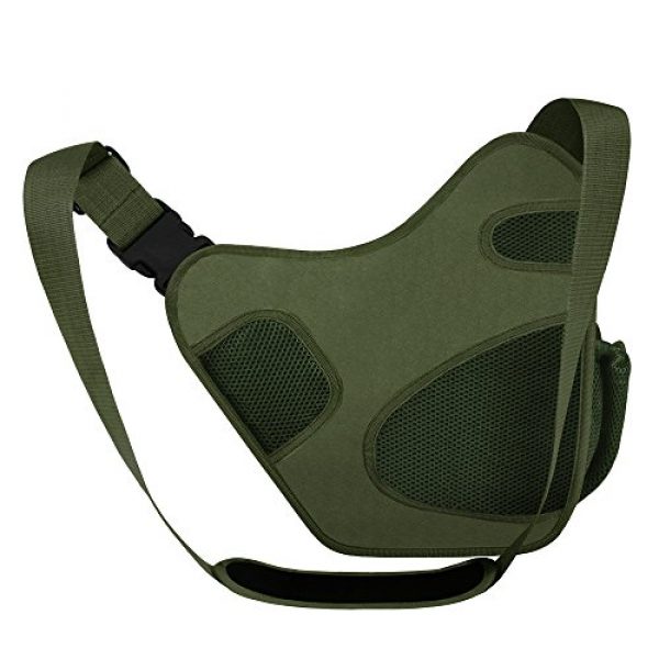 East West U.S.A Tactical Backpack 3 East West U.S.A RT511 Tactical Shoulder Sling Trail Pack with bottle holder