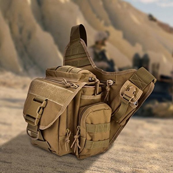 Vbestlife Tactical Backpack 5 2Colors Durable Men Military Chest Shoulder Bag Pack Military Sling Bag Chest