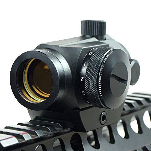 Evans Unlimited Rifle Scope 7 Evans Unlimited Red Dot Sight Hunting Accessories Tactical Red Dot Scope with Green Dot and Riser