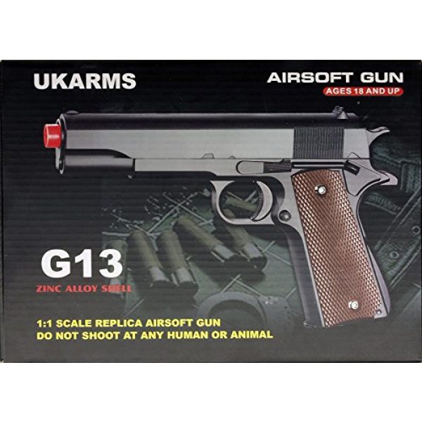 UKARMS Airsoft Pistol 4 g13 spring airsoft pistol - tan(Airsoft Gun)