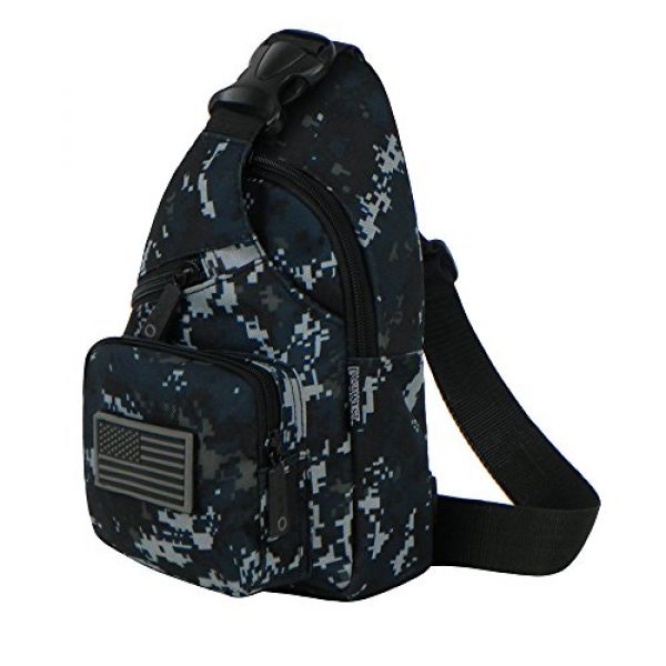 East West U.S.A Tactical Backpack 2 East West U.S.A RTC528 Tactical Camouflage Military Sling Chest Utility Pack Bag