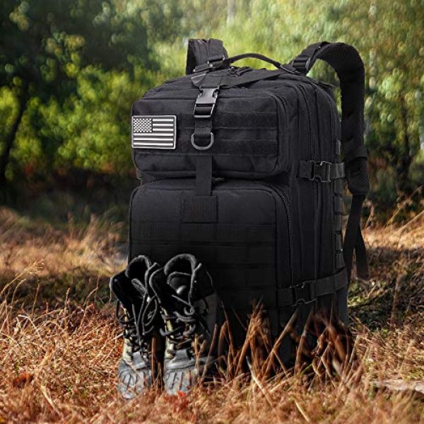 EMDMAK Tactical Backpack 7 EMDMAK Military Tactical Backpack, 42L Large Military Pack Army 3 Day Assault Pack Molle Bag Rucksack for Outdoor Hiking Camping Hunting