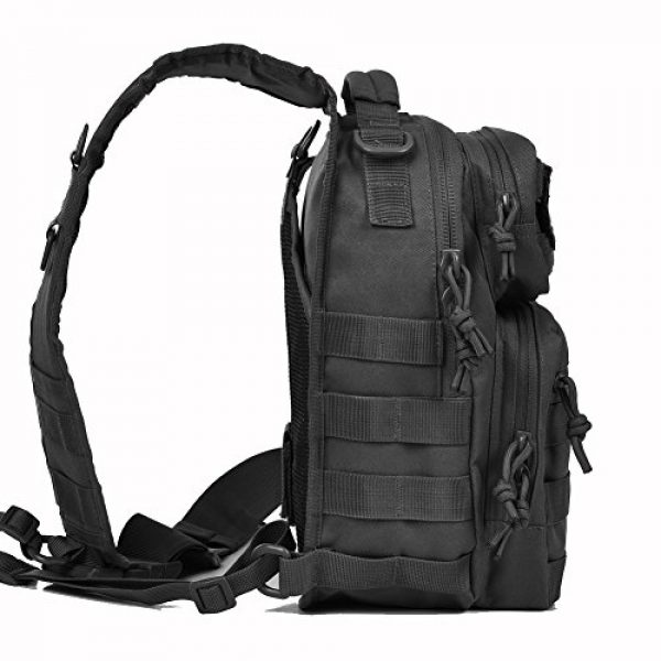 REEBOW GEAR Tactical Backpack 4 REEBOW GEAR Tactical Sling Bag Pack Military Rover Shoulder Sling Backpack Small