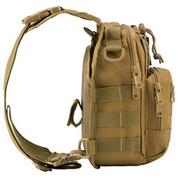 Luckin Packin Tactical Backpack 3 Luckin Packin Tactical Sling Bag,Military Rover Shoulder Sling Backpack,Tactical Sling Pack