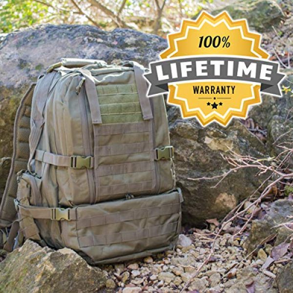 Explorer Tactical Backpack 7 Explorer 22" Waist Gun PouchesTactical Backpack