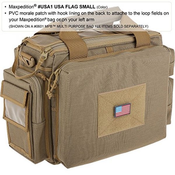 Maxpedition Morale Patch 2 Maxpedition Gear Small USA Flag Patch