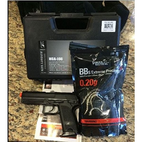 HFC Airsoft Pistol 1 HFC hga-166 gas blowback metal silde airsoft pistol semi/full auto(Airsoft Gun)