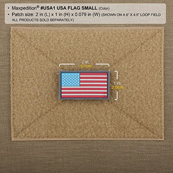 Maxpedition Morale Patch 3 Maxpedition Gear Small USA Flag Patch