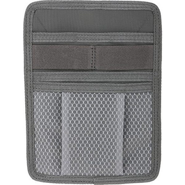 Maxpedition Tactical Pouch 1 Maxpedition Entity Hook & Loop Low Profile Panel for Internal Organization, Gray