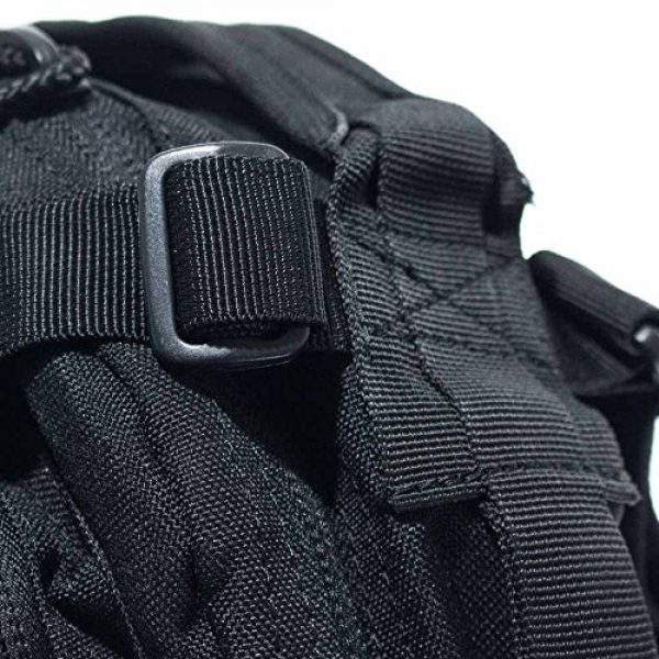 West Coast Paracord Tactical Backpack 6 West Coast Paracord Tri-Glides - Multiple Pack Sizes and Lengths - Webbing, Backpacks, Duffel Bags, and More