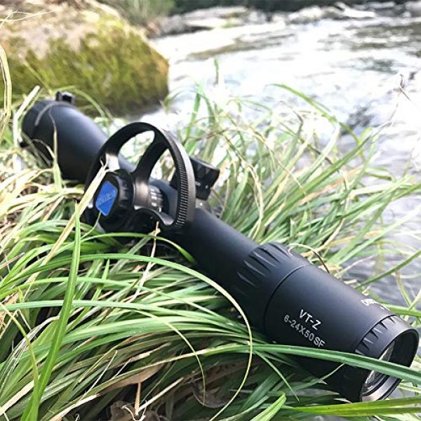 WestHunter Rifle Scope 6 WestHunter VT-Z Optics FFP Rifle Scope,First Focal Plane Etched Glass Reticle,30mm Tube Tactical Riflescope