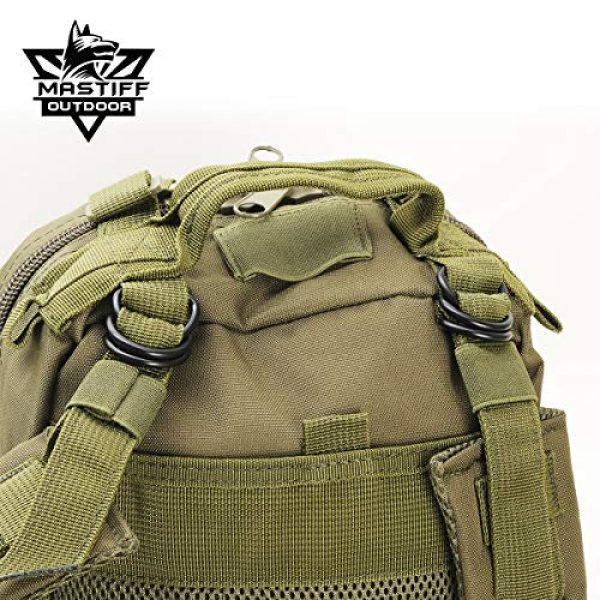 Mastiff Outdoor Tactical Backpack 5 Military Tactical Pack Backpack Army Molle Bug Out Bag Small Rucksack Outdoor Hiking Camping Trekking Hunting