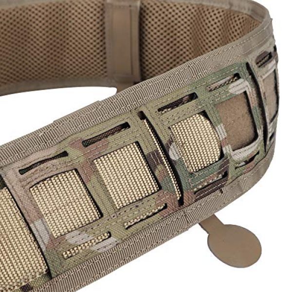 H World Shopping Tactical Belt 6 H World Shopping Airsoft Tactical Military Paintball Hunting 1000D Nylon Multi-Functional Combat Waist Belt
